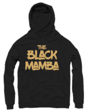 Moški pulover s kapuco The Black Mamba